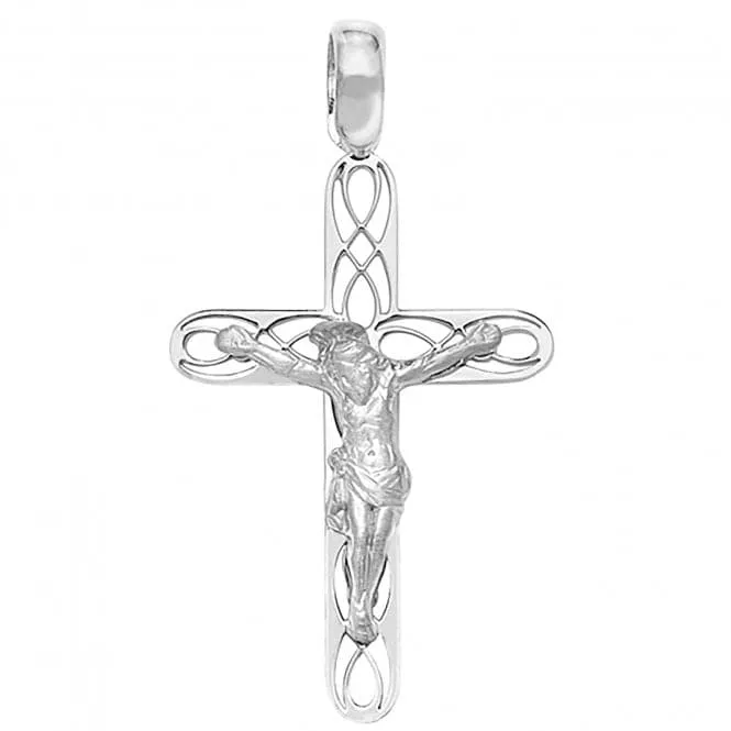 Acotis Silver Crucifix Pendant G6976