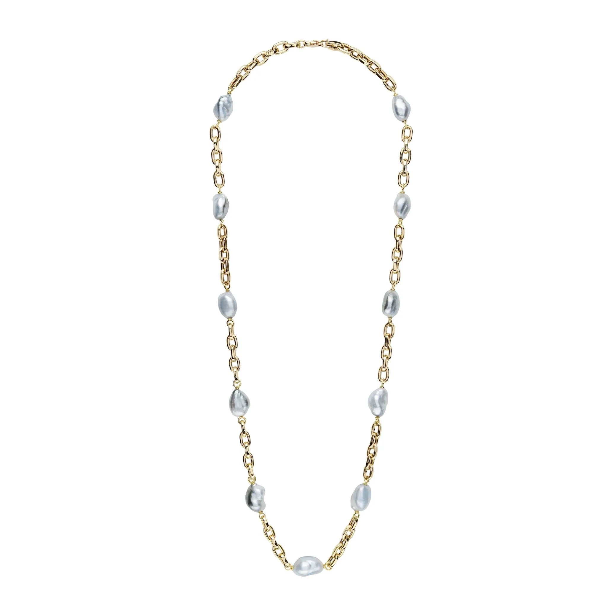 Amalfi Tahitian Keshi Pearl Necklace