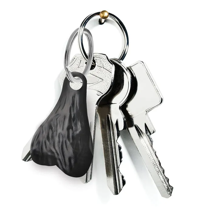 Big Ballers Nuts Keychain - Black