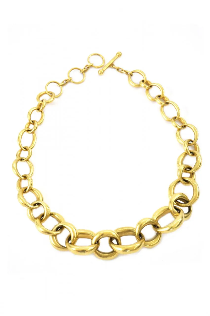 Cleo Oval Links Necklace