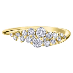 Diamond Cluster Right Hand Ring