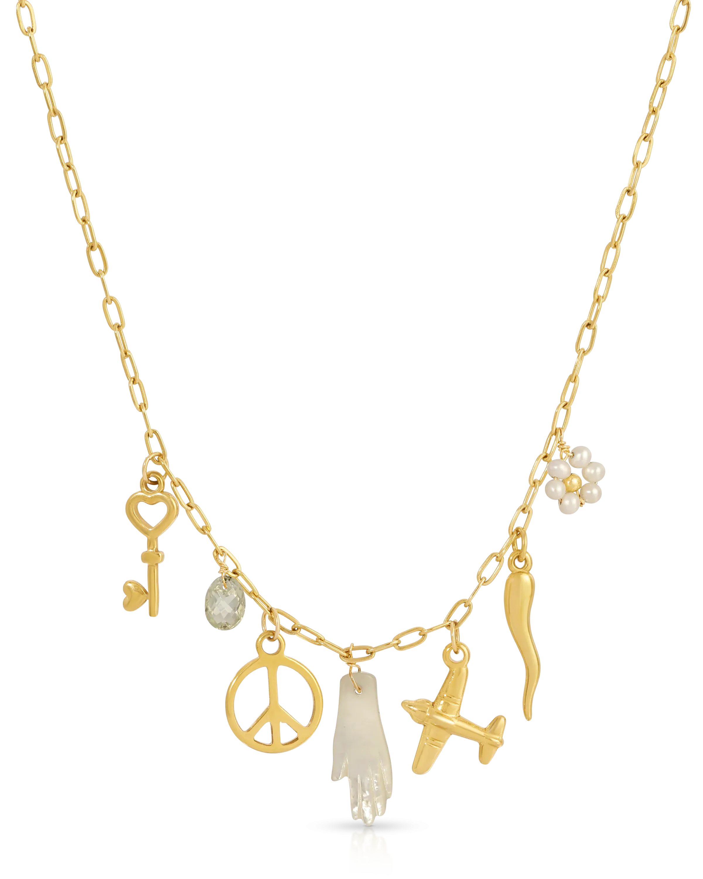 Goals Charm Necklace