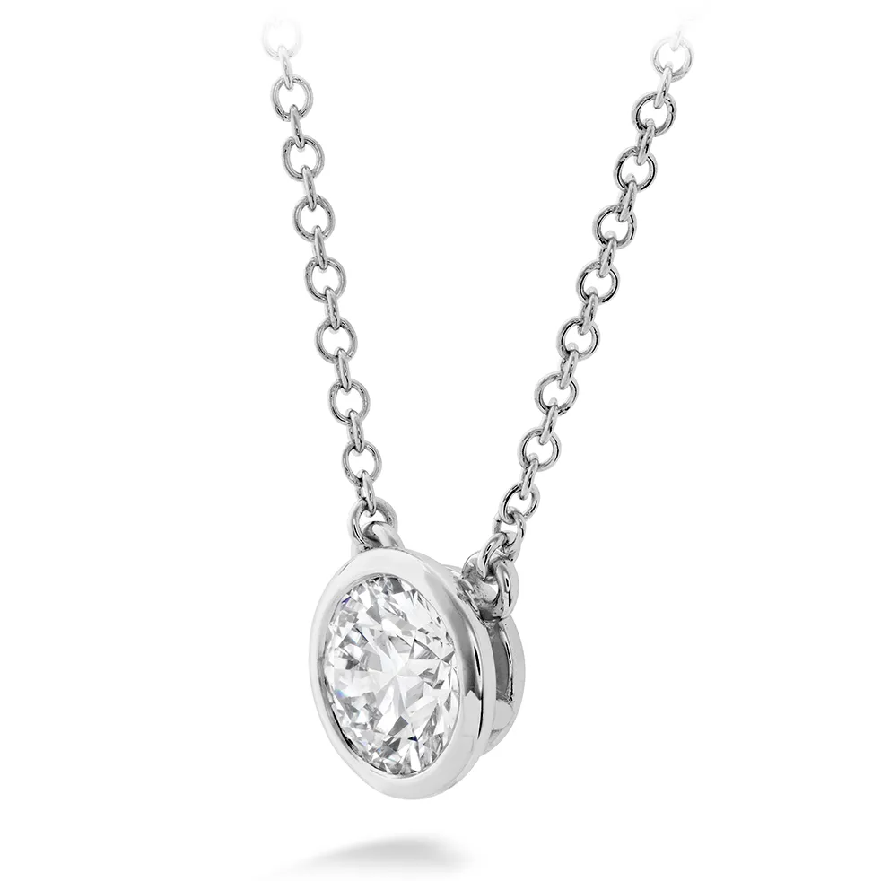 Hearts on Fire HOF Classic Bezel Solitaire Pendant