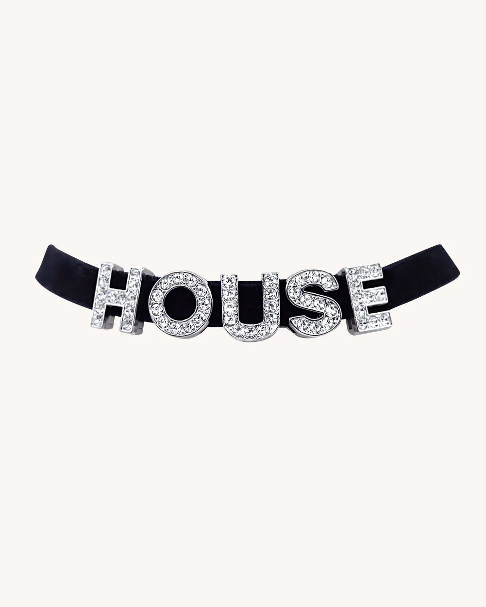 House Rhinestone Choker