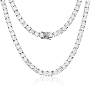 Moissanite Tennis Necklace - 6mm