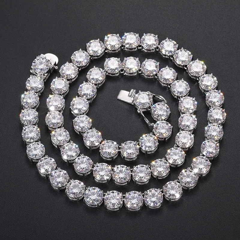 Moissanite Tennis Necklace - 6mm