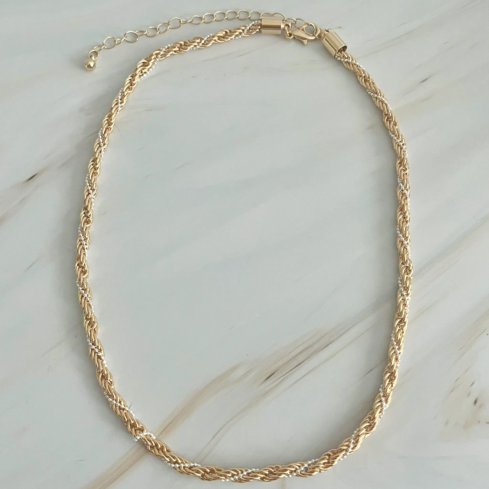 On Trend Rope Chain Necklace