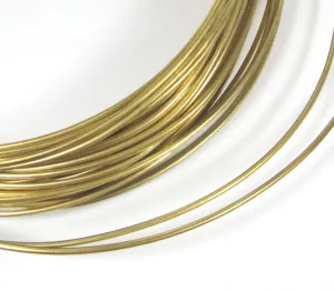 Red Brass wire, Big Round gold wire, 10 gauge wire, 10 ft of 10 gauge, cuff wire, bangle wire, gold wire, thick brass wire, red brass