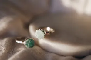 River · Amazonite Ring