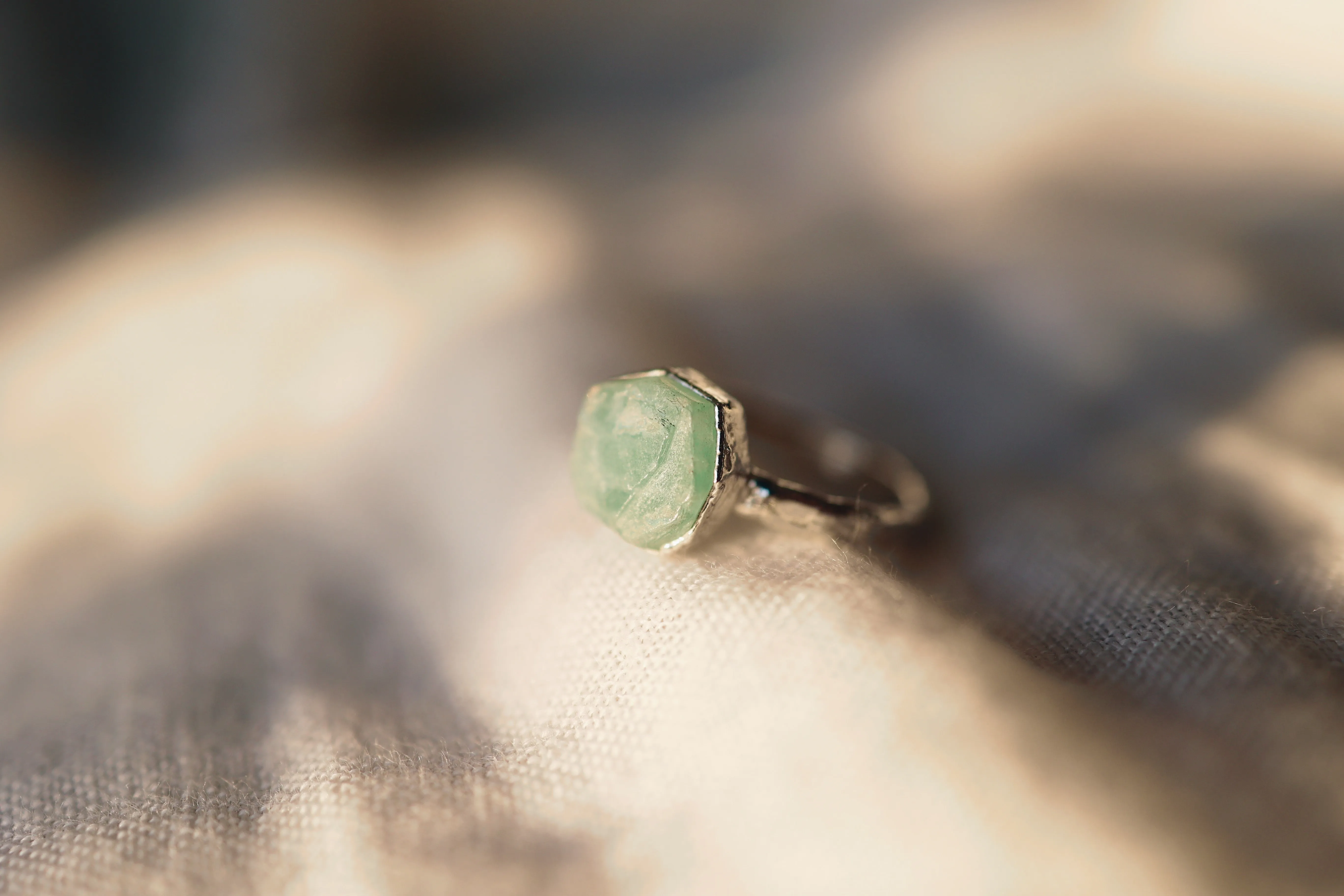 River · Amazonite Ring