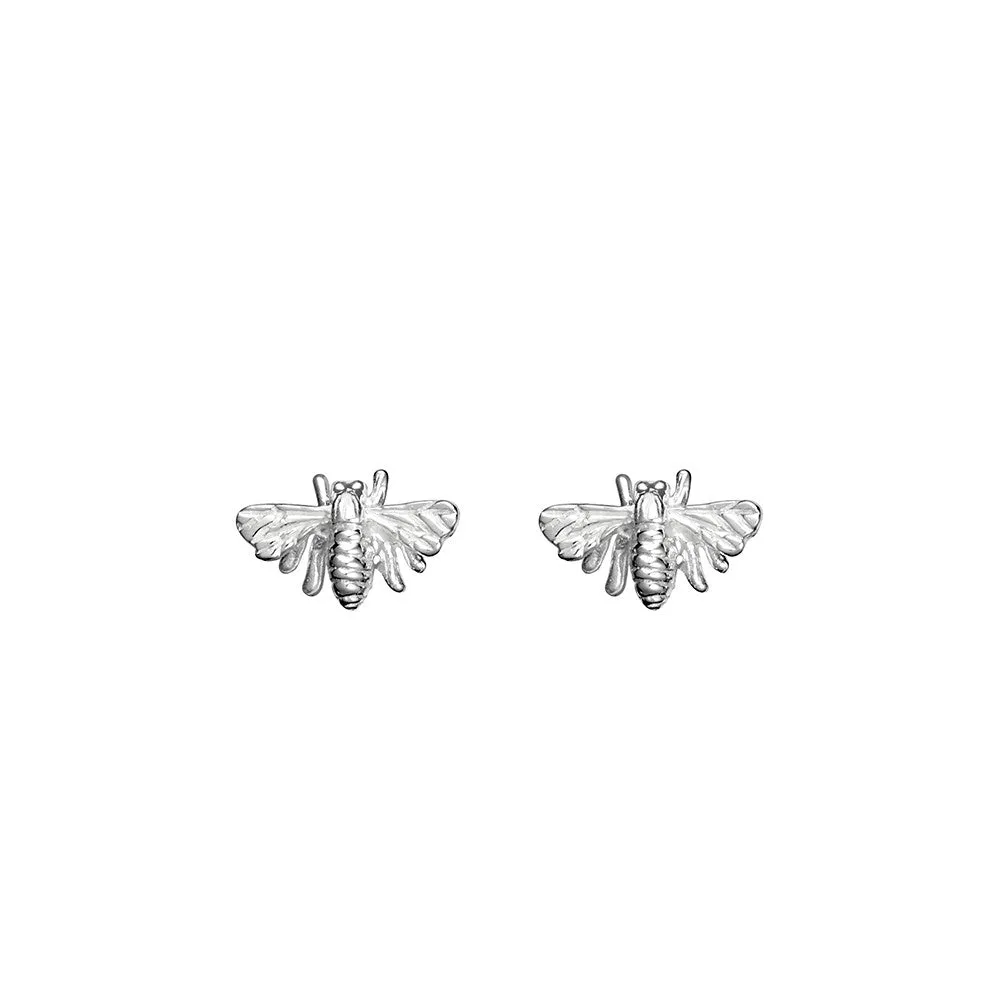 Sterling Silver Studs - Large Bee