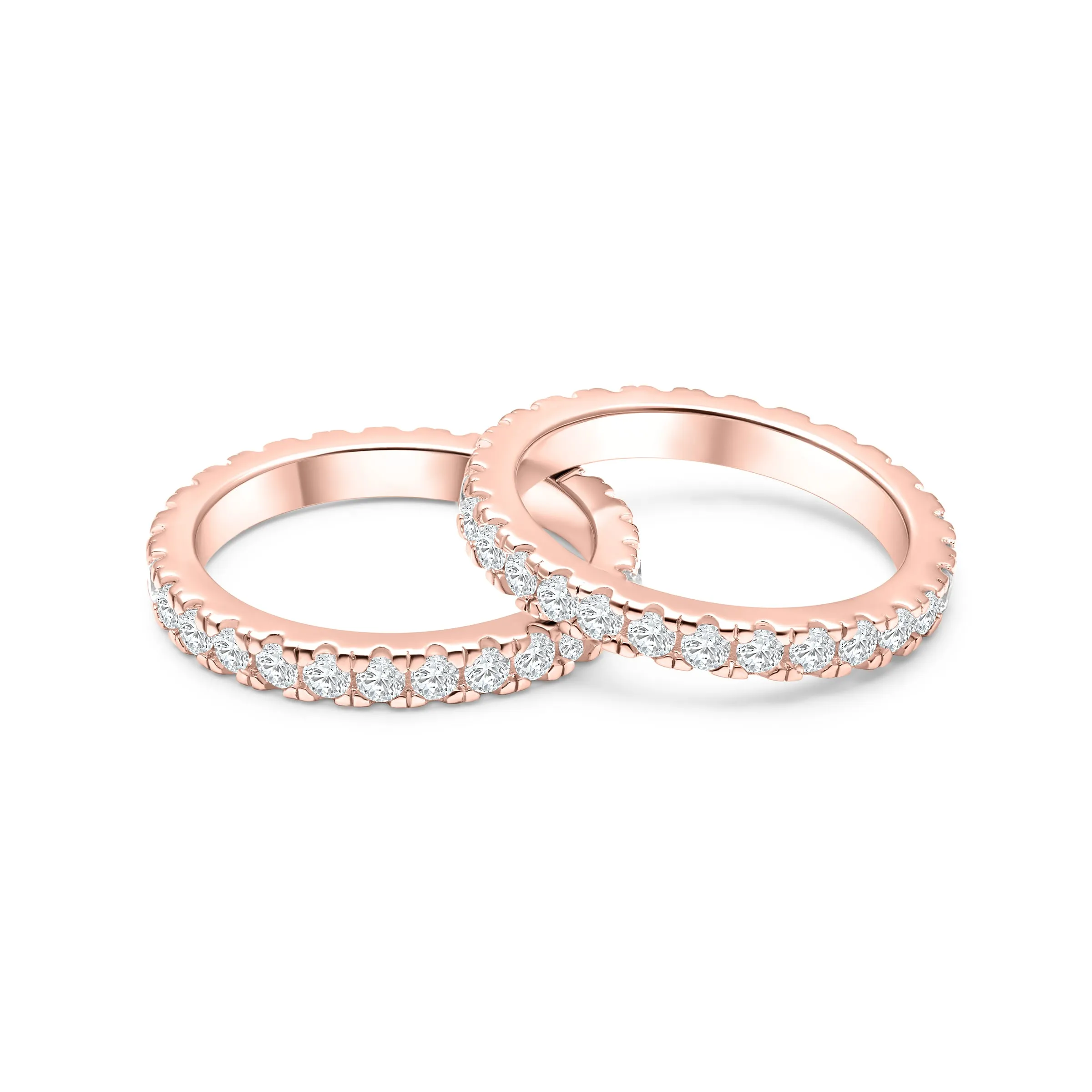 The Eternity Stacking Set - Rose Gold