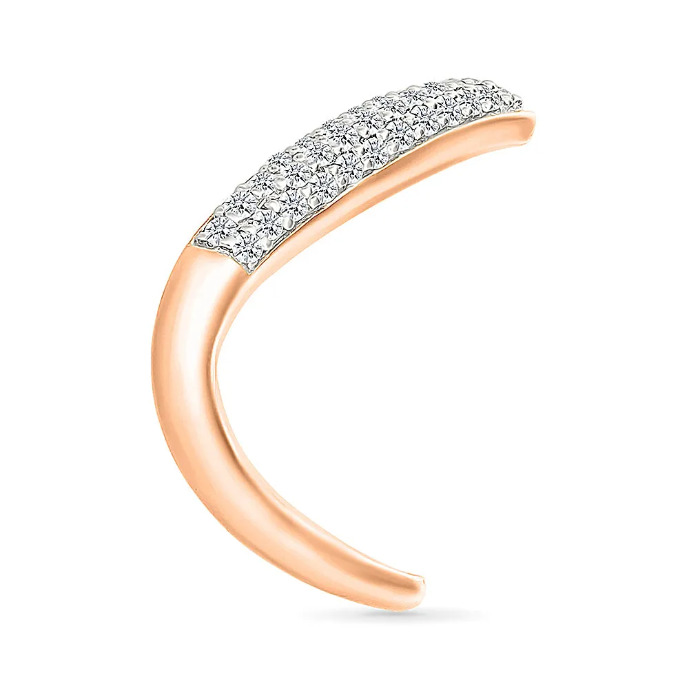 V-ery Glittering  Gold & Diamond Ring